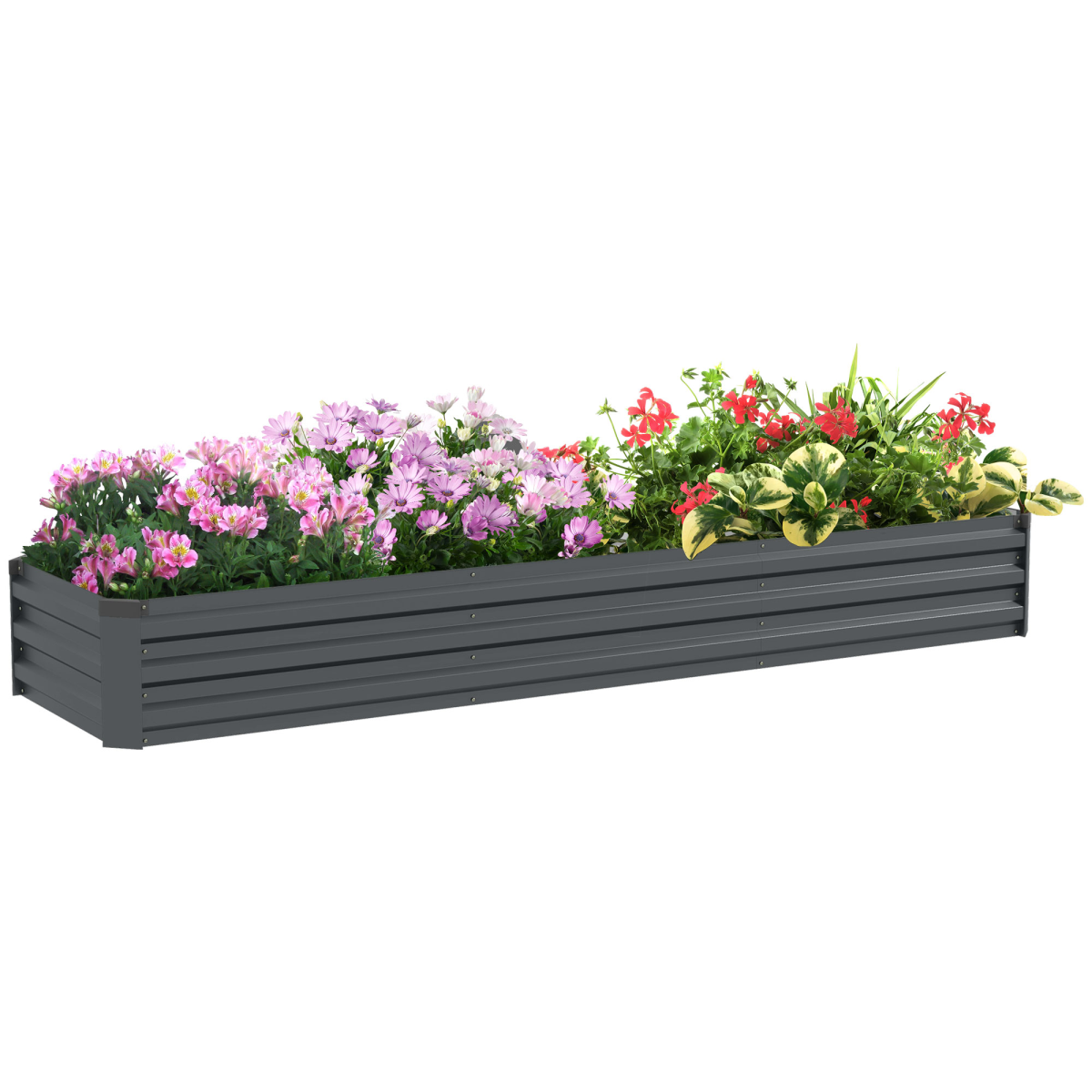 Raised Bed for Garden, Outdoor Elevated Planter Box