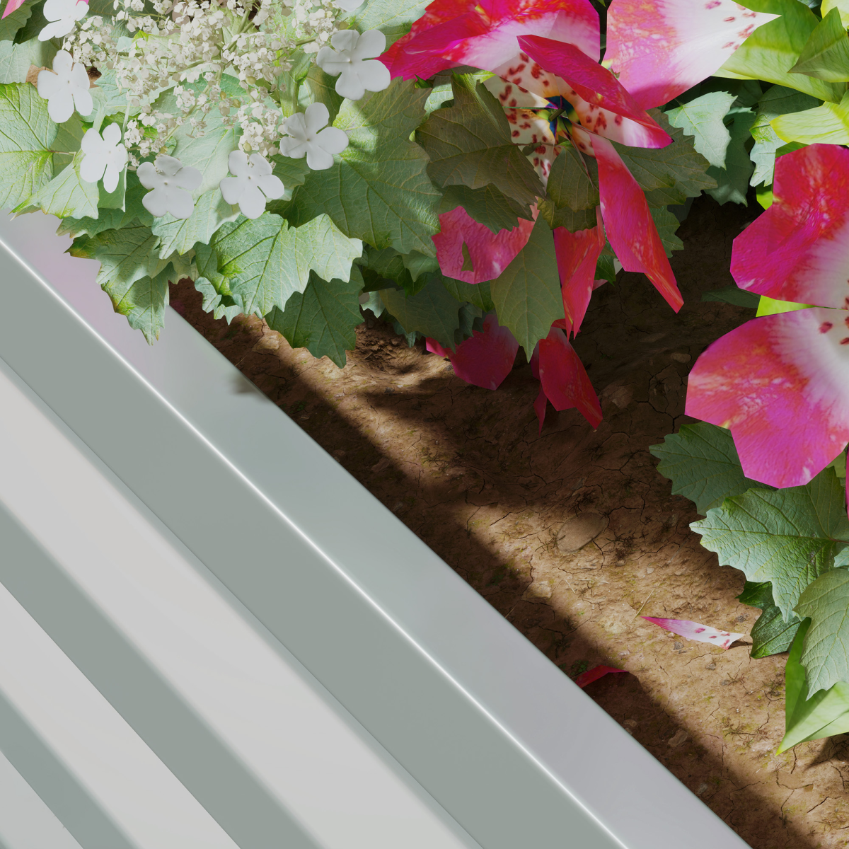 Set of 2 Raised Garden Bed Galvanised Planter Box