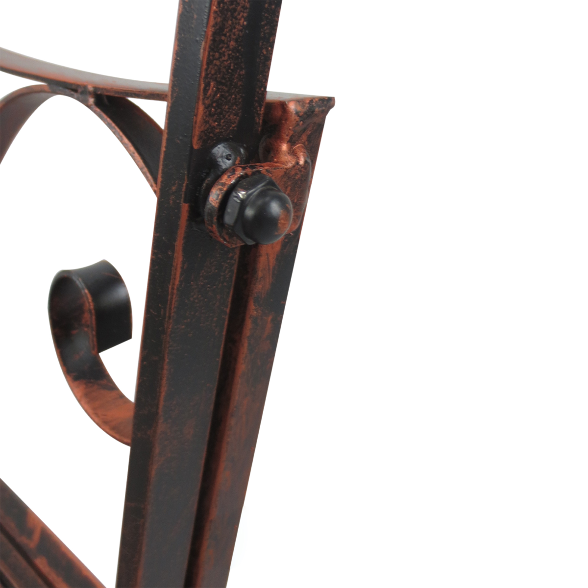 Rocking Chair Swing Bench - Metal Bronze Garden