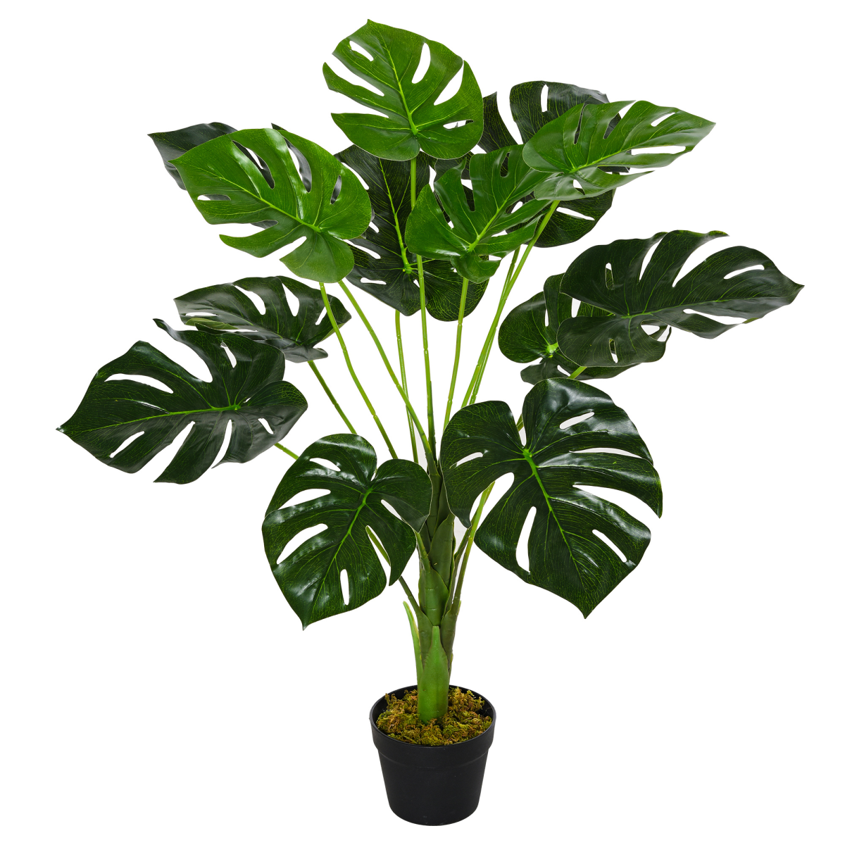 85cm Artificial Monstera Tree Fake Tropical Palm
