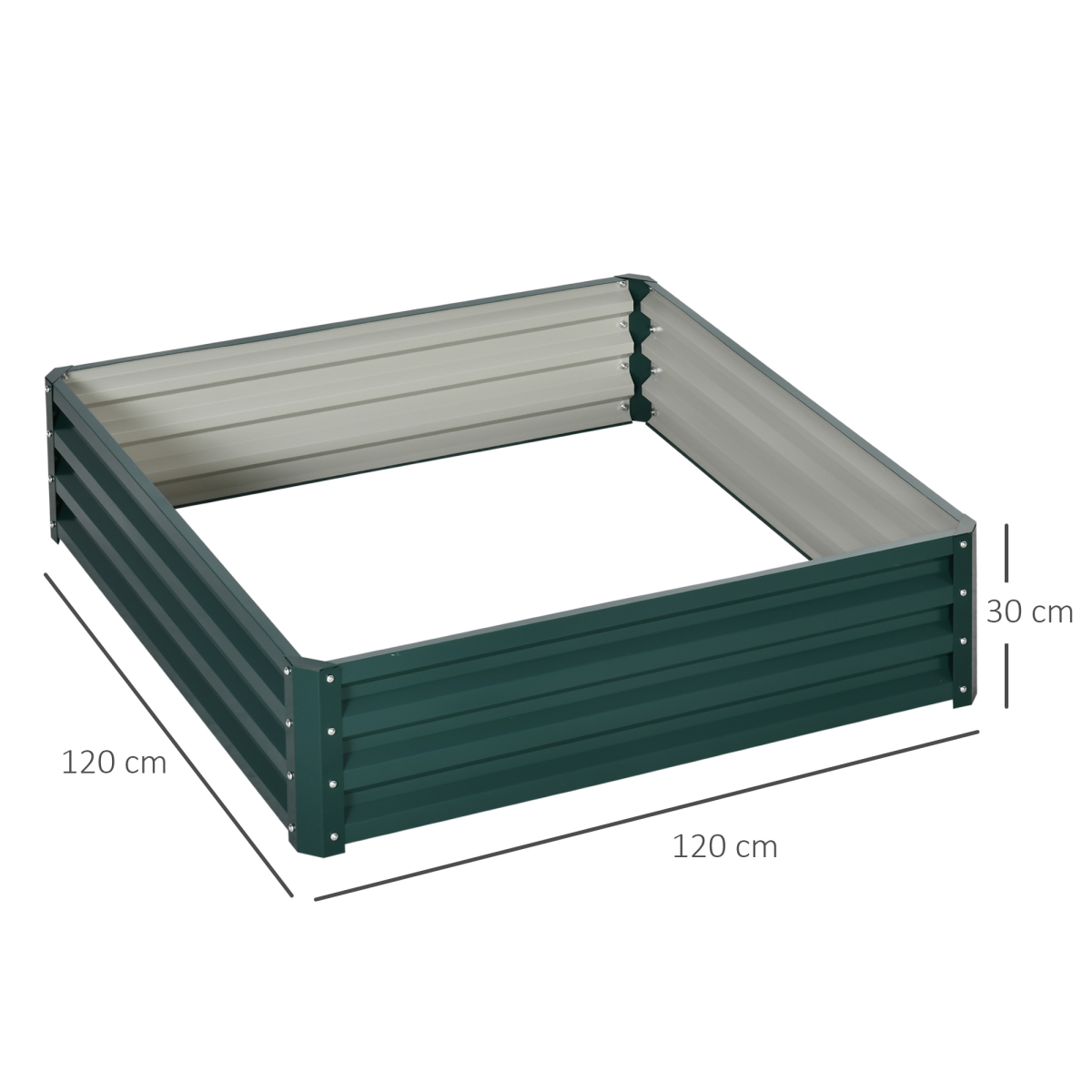 raised garden bed gardner frame outdoor planter kit