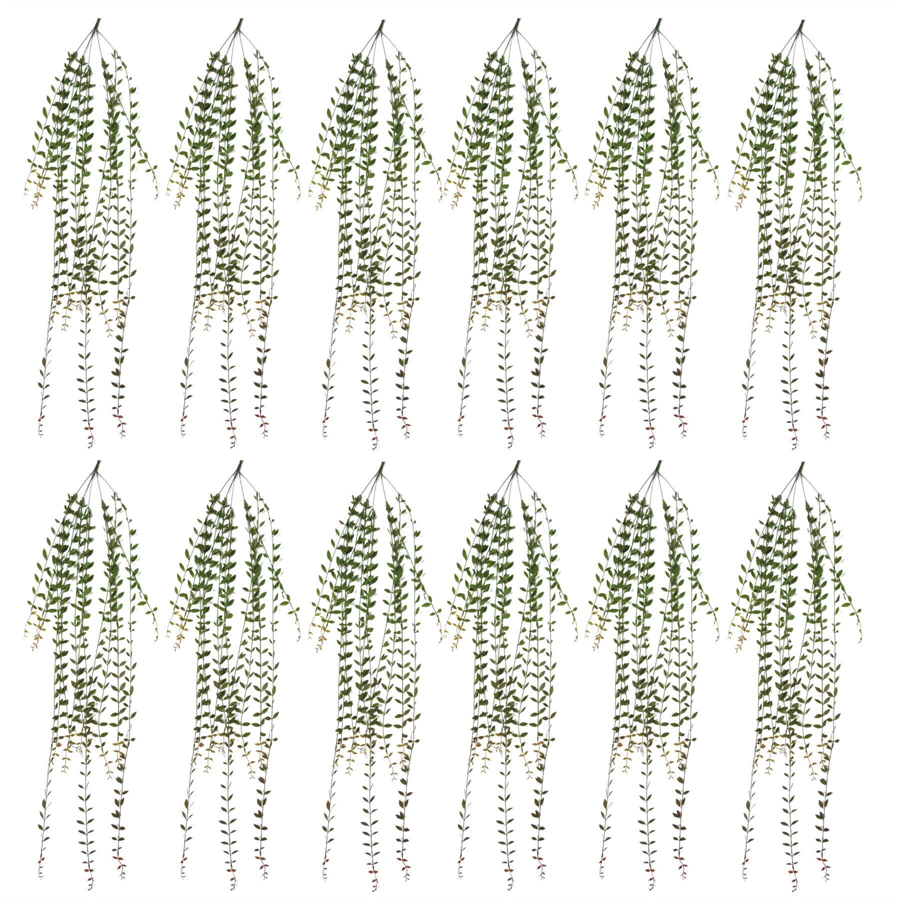 image of pack of 12 x 120cm artificial hanging extra long string of pearls