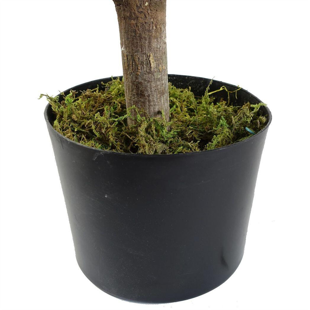 image of 120cm buxus triple ball artificial tree uv resistant outdoor topiary view 3