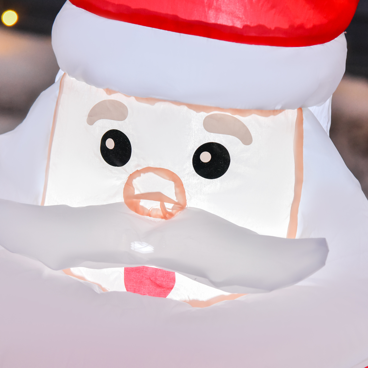 picture of Inflatable Blow up Christmas Santa Claus 4ft LED Yard Decoration view 1