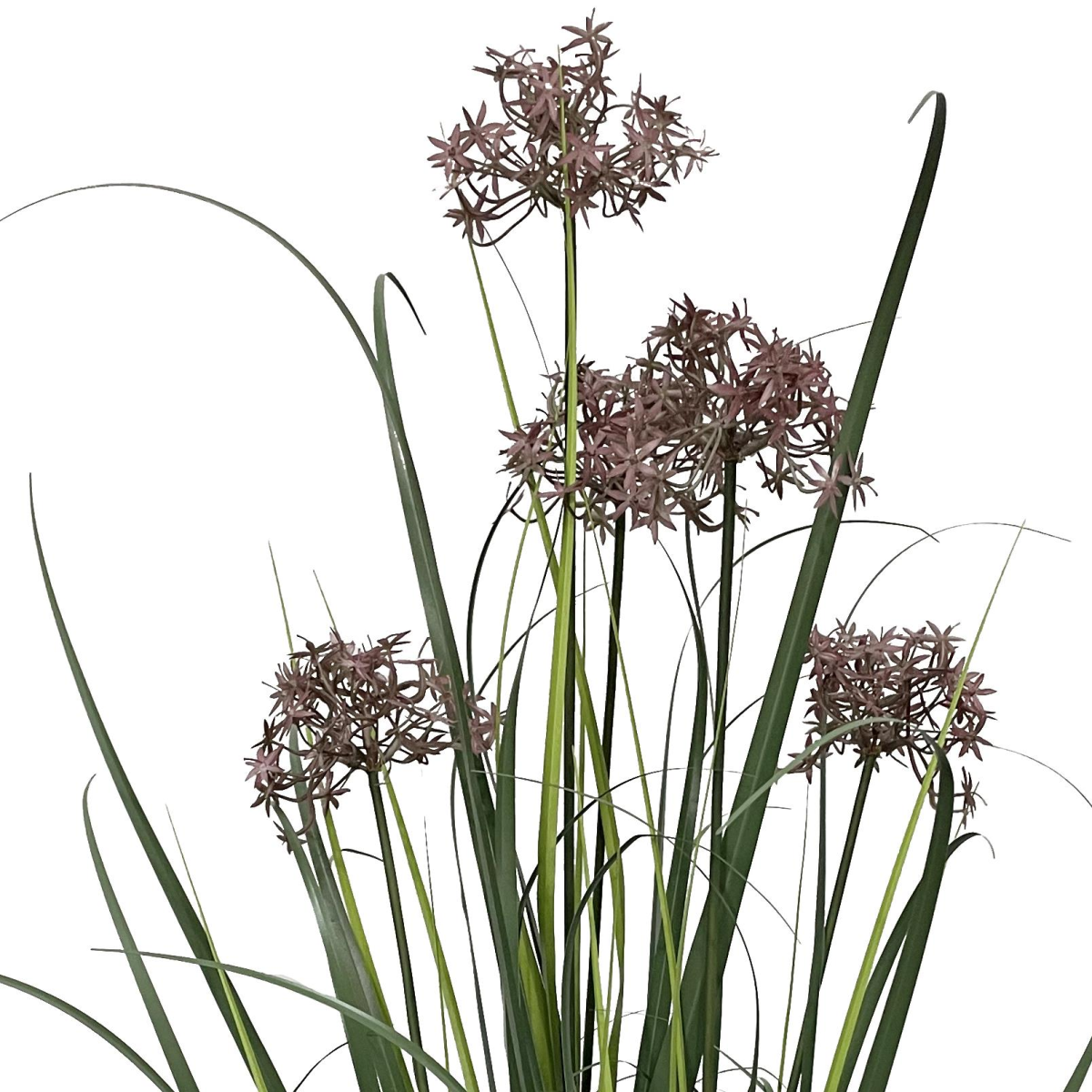 Picture of 95cm Artificial Grass Plant Potted with Flower Detail