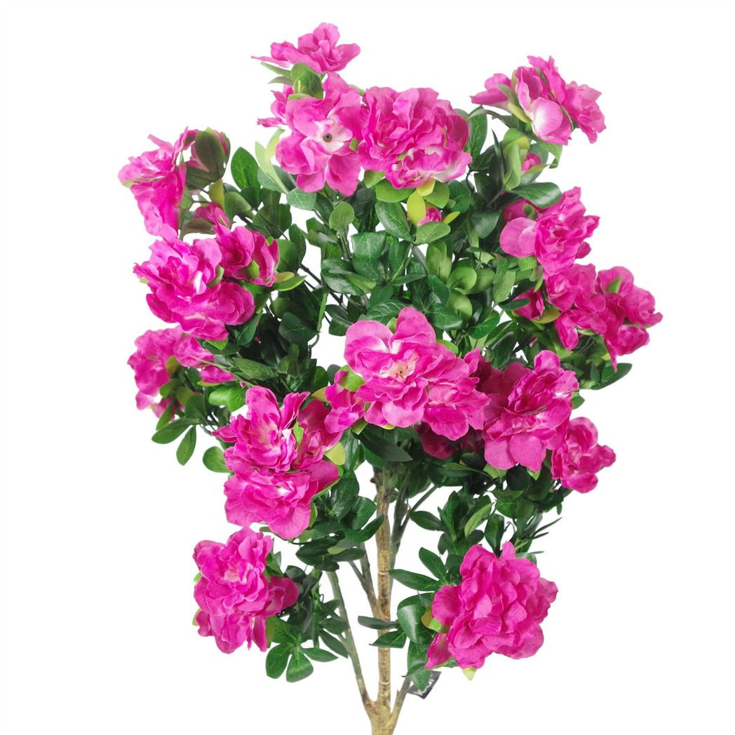 artificial 100cm plant premium potted pink flowers product image