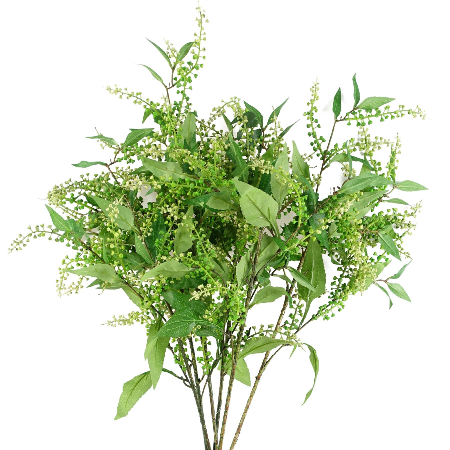 green spray pack artificial 85cm foliage 6 product image