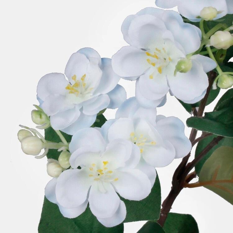 Artificial Flowers 60cm Jasmine Spray Stem Blue