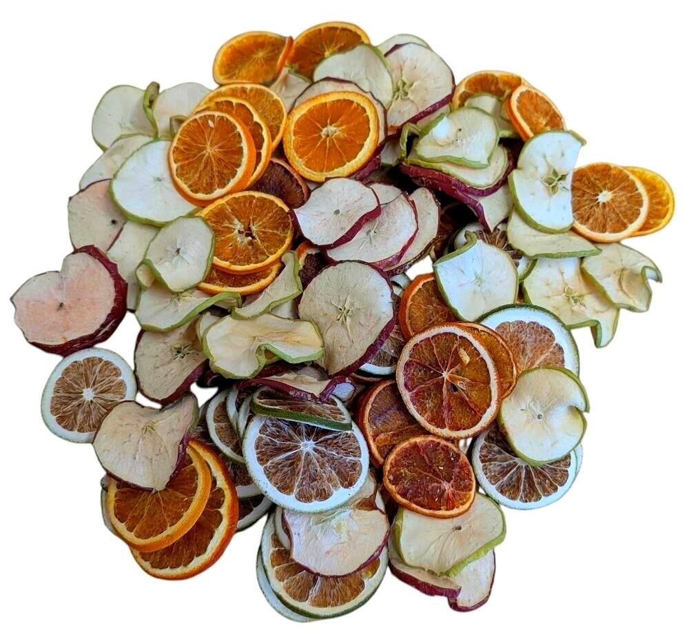 dried fruit mix for wreaths christmas orange slices whole