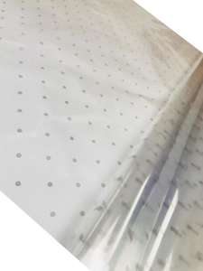 silver dot cellophane sheet