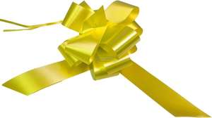 yellow wedding bows gift hamper
