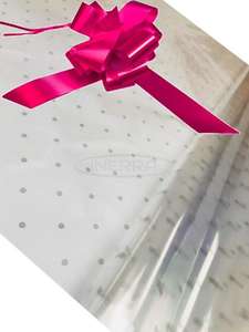 cerise hamper wrap wrapping kit cellophane bow
