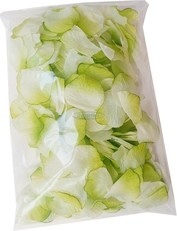 light green Artificial Rose Petals for Weddings