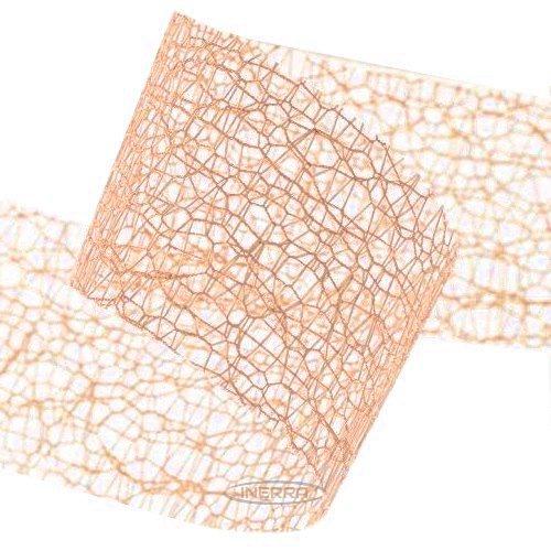 deco web webbing spider ribbon 2" 2 inch 50mm pink