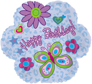 foil helium party happy birthday balloons