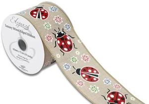 wired ladybird ribbon wire