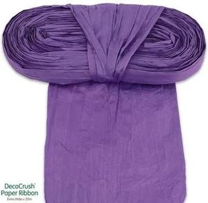 deco crush paper ribbon decocrush eleganza purple