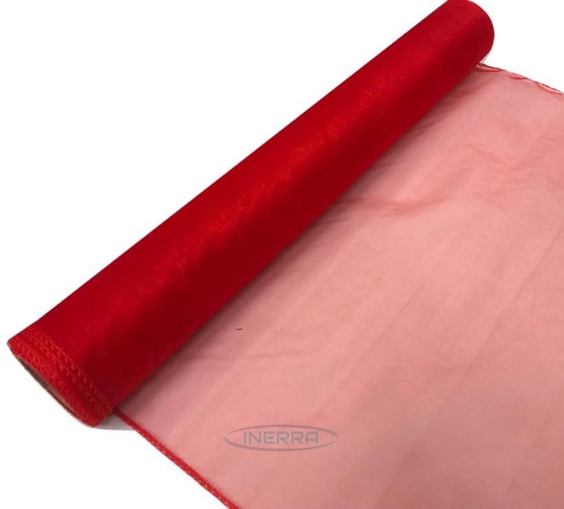 red organza roll christmas table runner