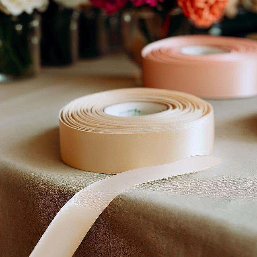 florist poly ribbon wedding bouquet bow