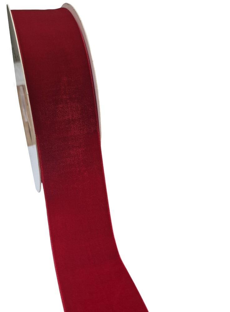 red velvet ribbon wide