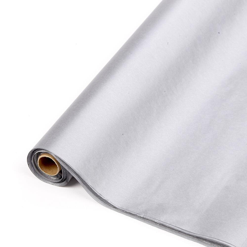 metallic gold tissue paper sheets on roll