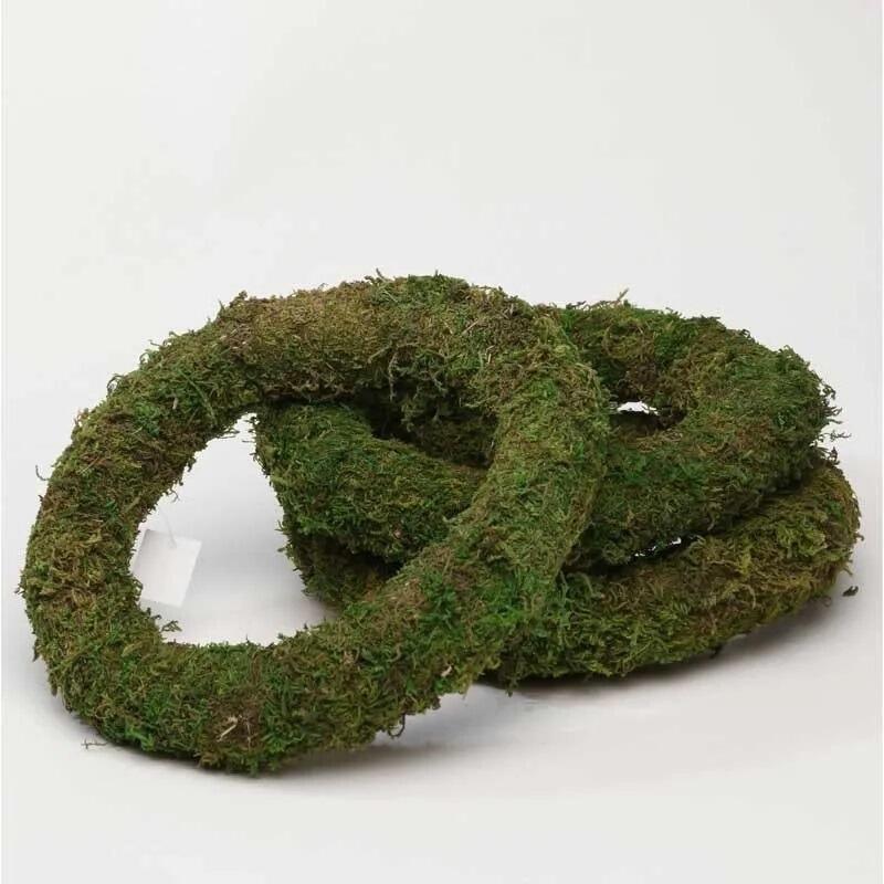 moss green wreath ring