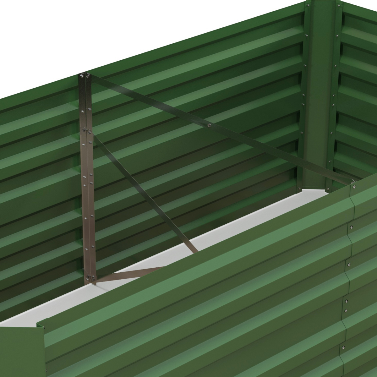Steel Outdoor Raised Bed metal