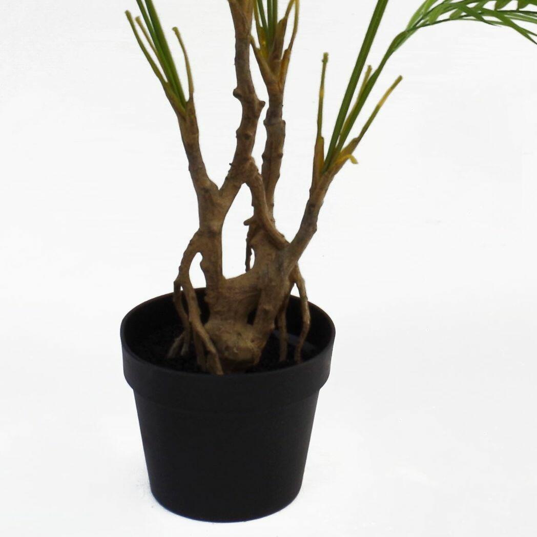 Artificial Areca Palm Plant Twisted Detail Trunk