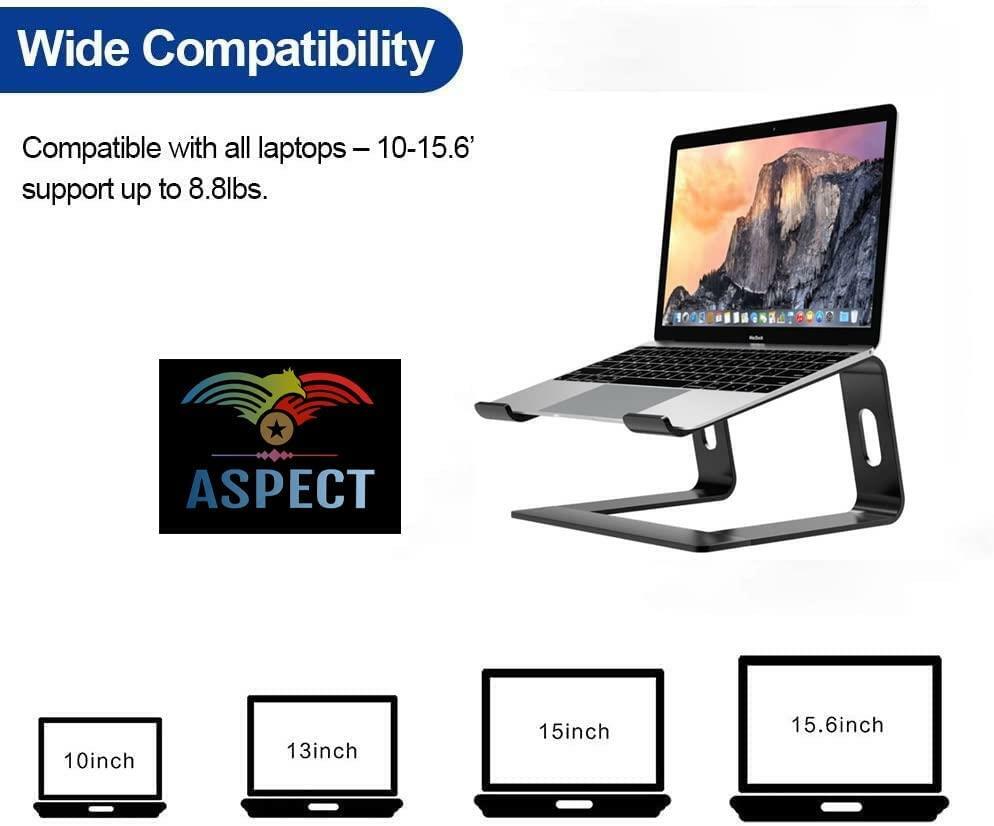 Matel Computer Stand Aspect Metal Desktop Laptop Stand