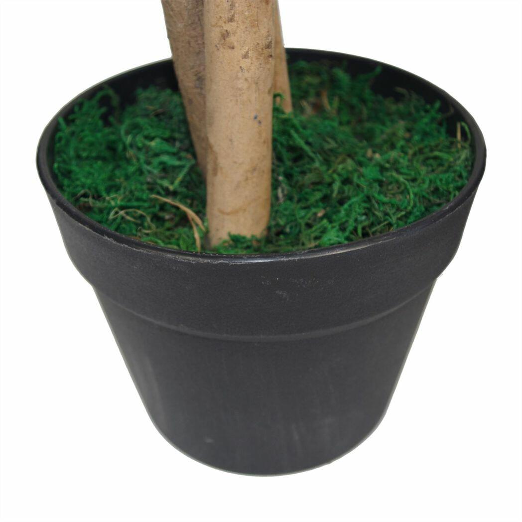 80cm large artificial mango tree plant with metal view 5