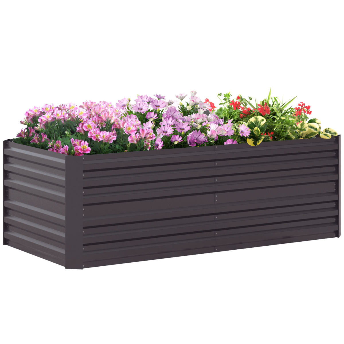 Galvanised Steel Outdoor Raised Bed