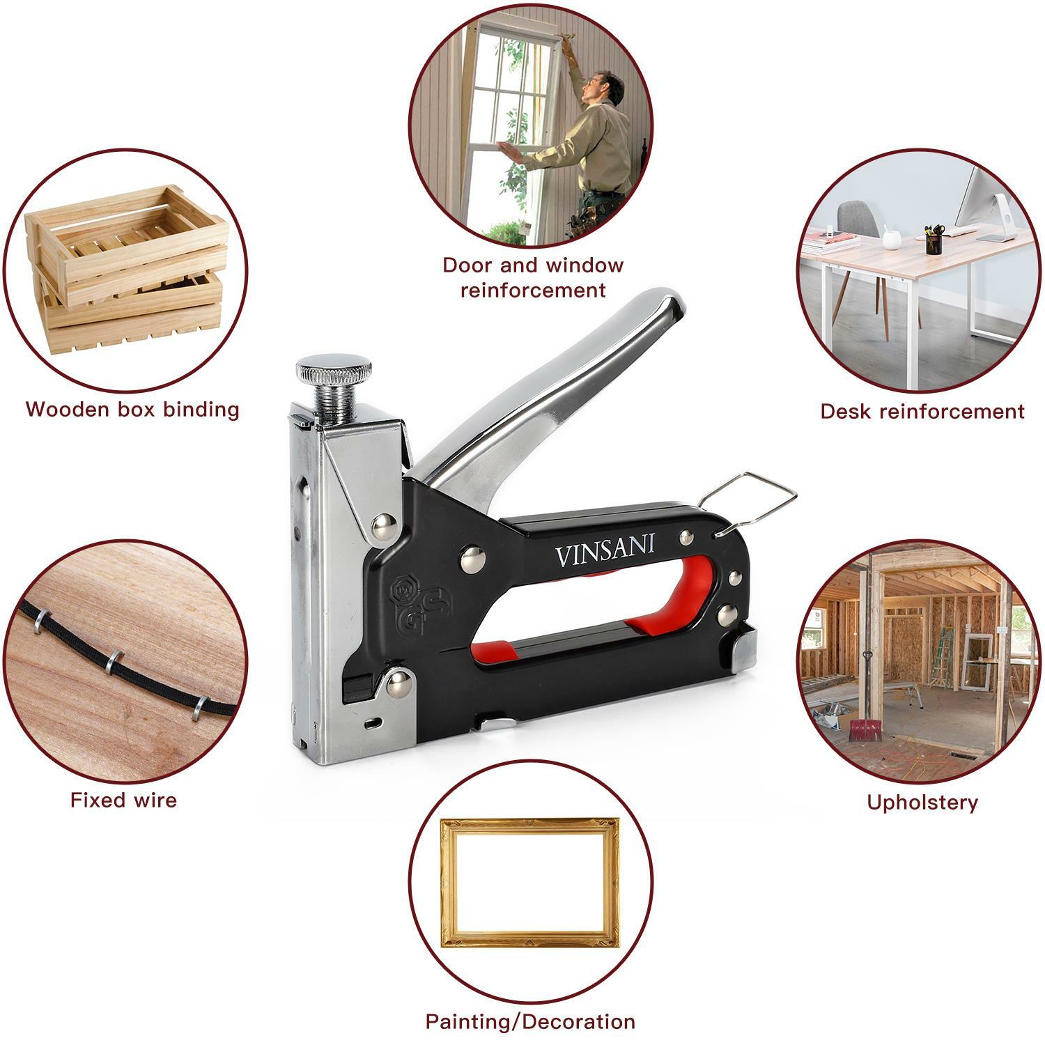 vinsani heavy duty staple gun 0008253