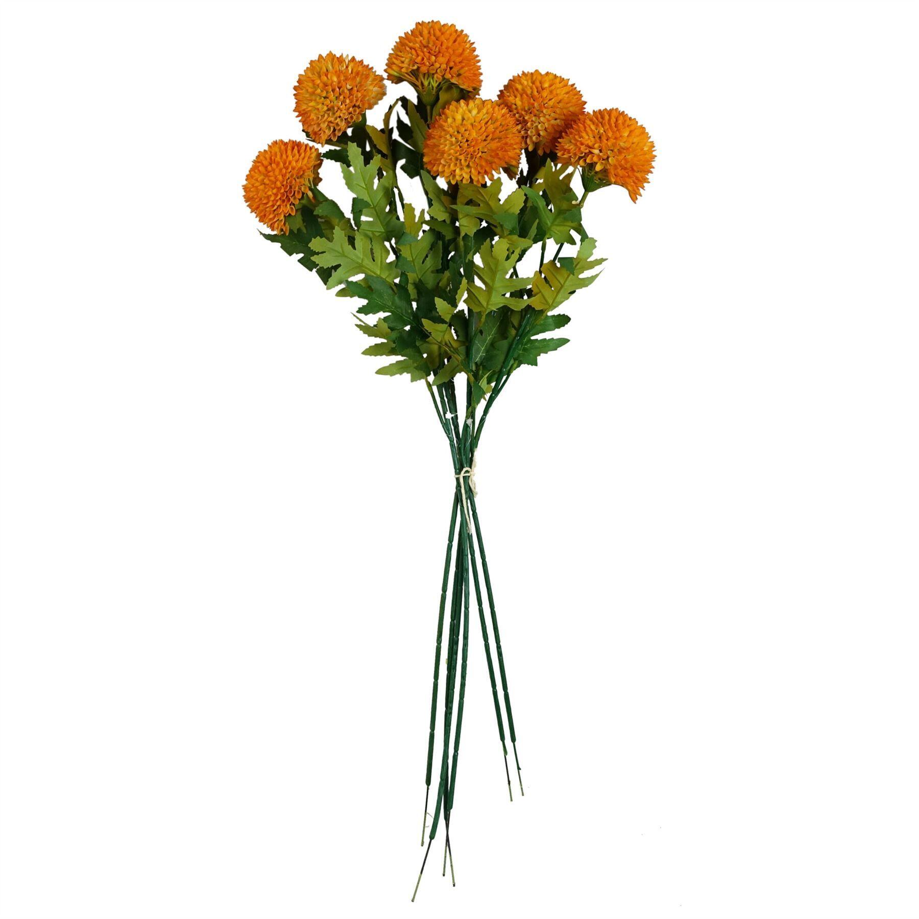 pack of 6 x 70cm large ball dahlia view 5