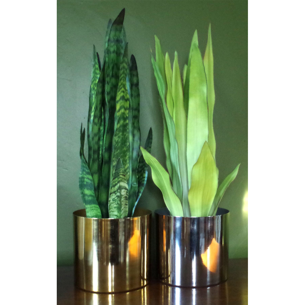 image of 70cm artificial sansevieria zeylanica plant view 3