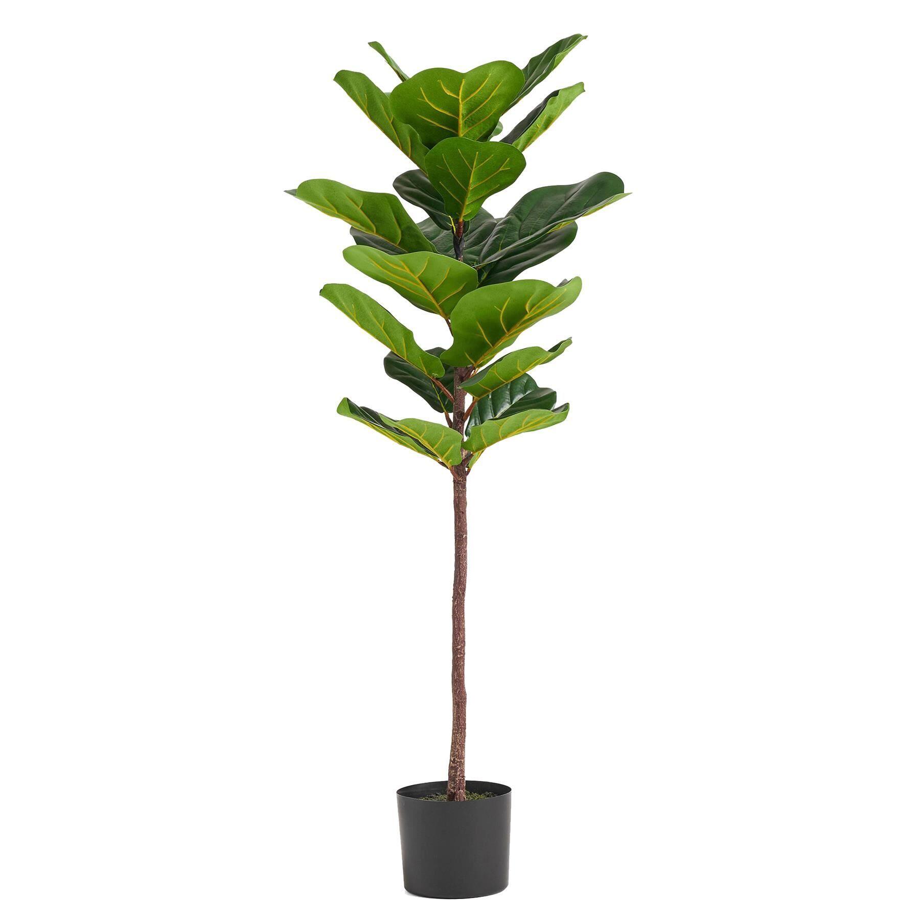 image of 120cm artificial fiddle fig tree  premium quality