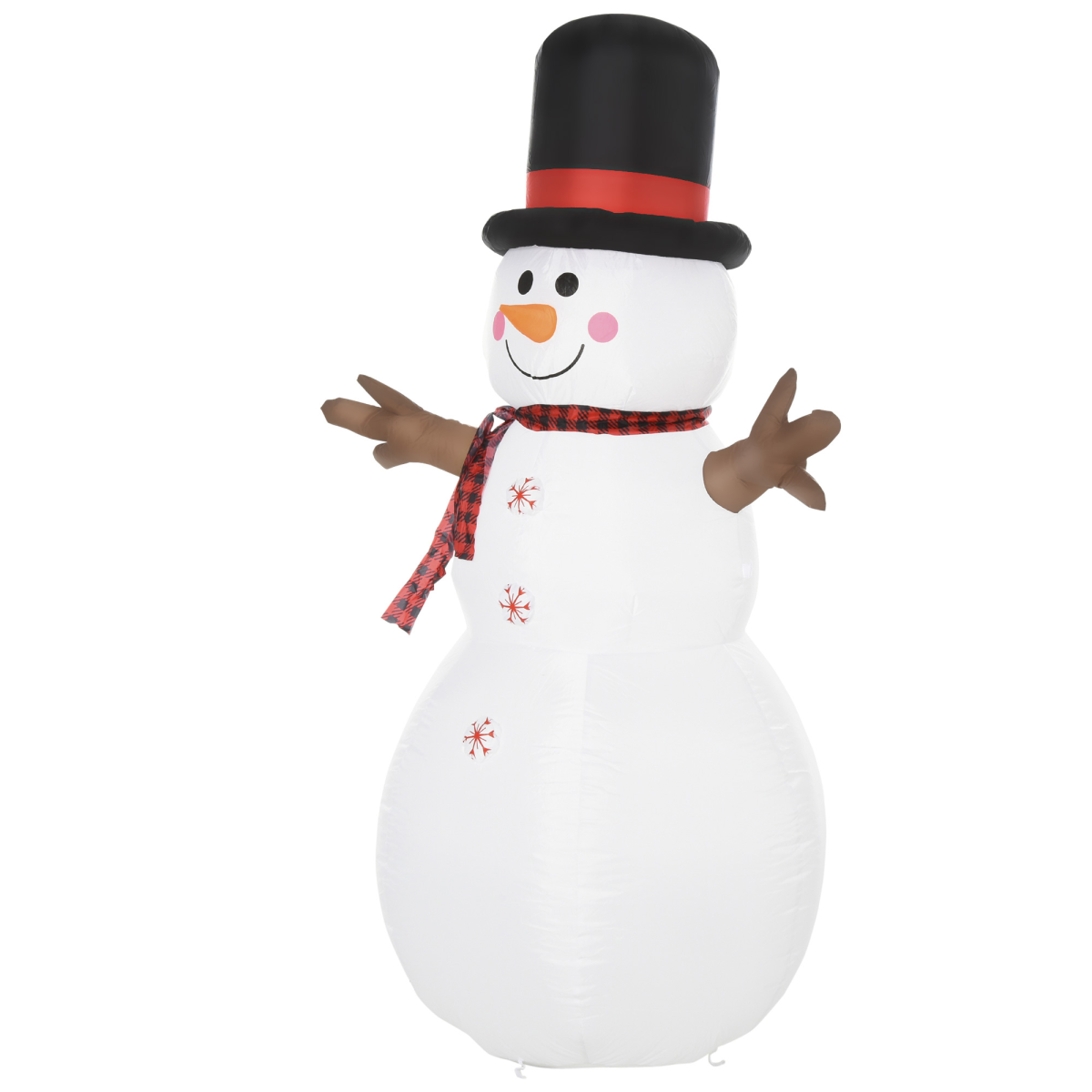 6ft Giant Inflatable Snowman Christmas, LED Lights