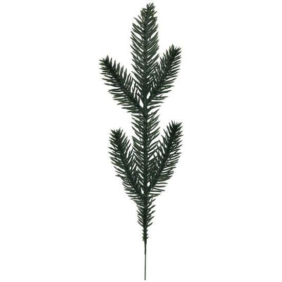 Christmas Greenery Artificial Wired Spruce Stem 32cm