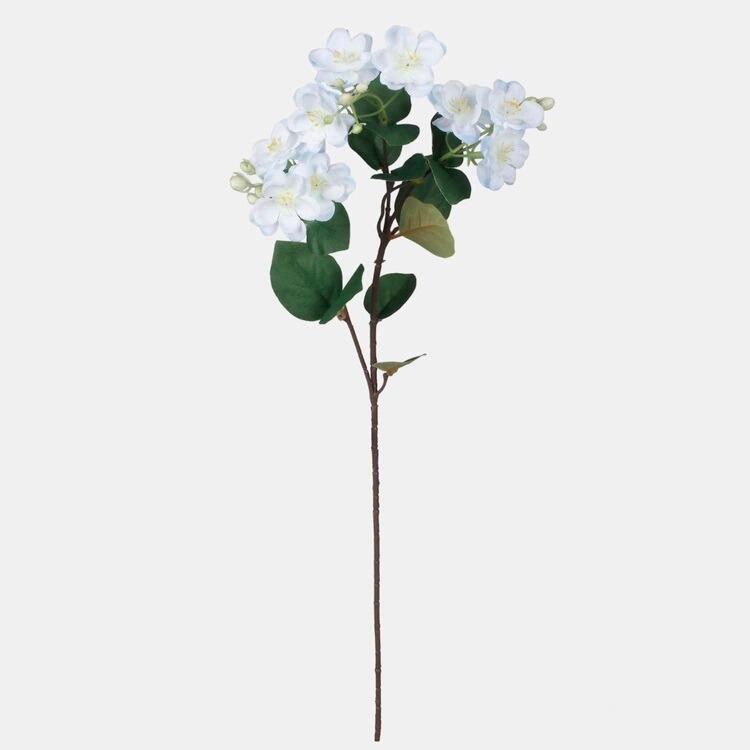 Artificial Flowers 60cm Jasmine Spray Stem Blue