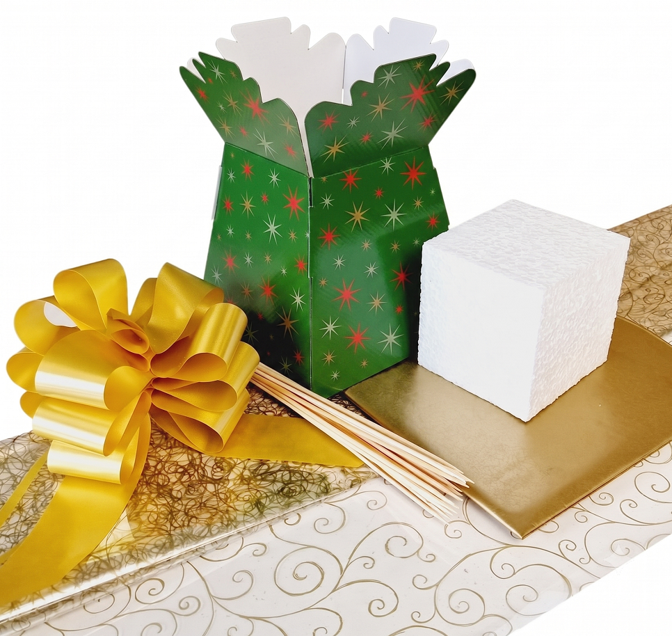 make your own chocolate bouquet kit with florist box