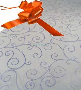 orange hamper wrapping kit cellophane wrap bow