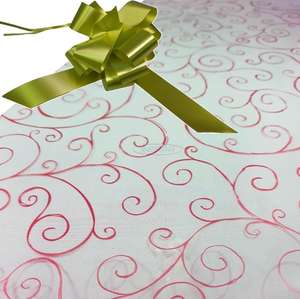 bow cellophane hamper wrapping kit christmas olive