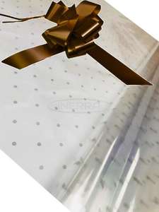 brown hamper wrap wrapping kit cellophane bow