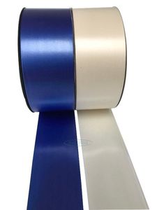 royal blue and white ribbon