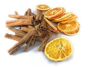 natural dried cinnamon sticks quills uk orange slices