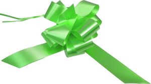 lime green bows