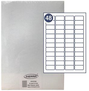 40 per sheet a4 blank labels