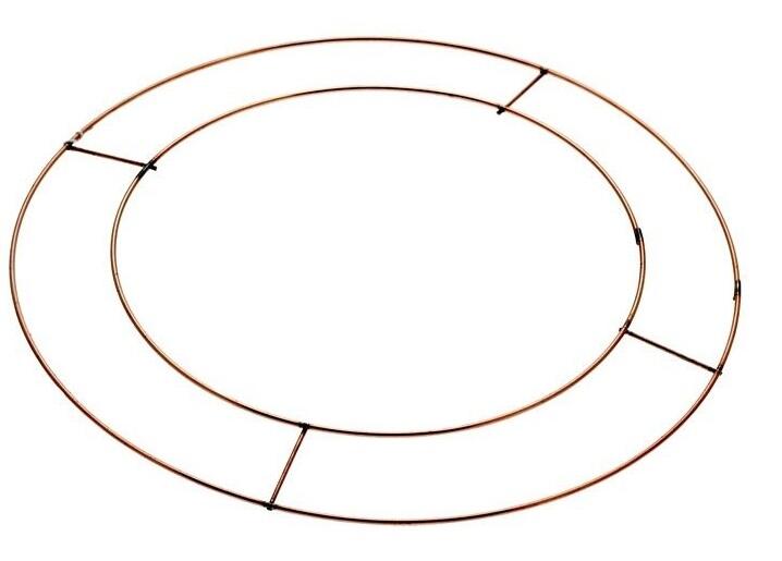wire wreath form ring frame