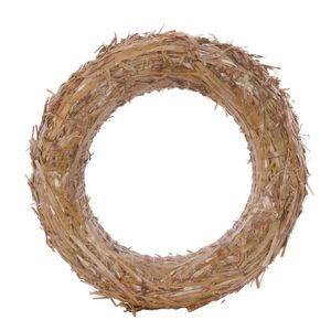straw wreath ring 14 inch