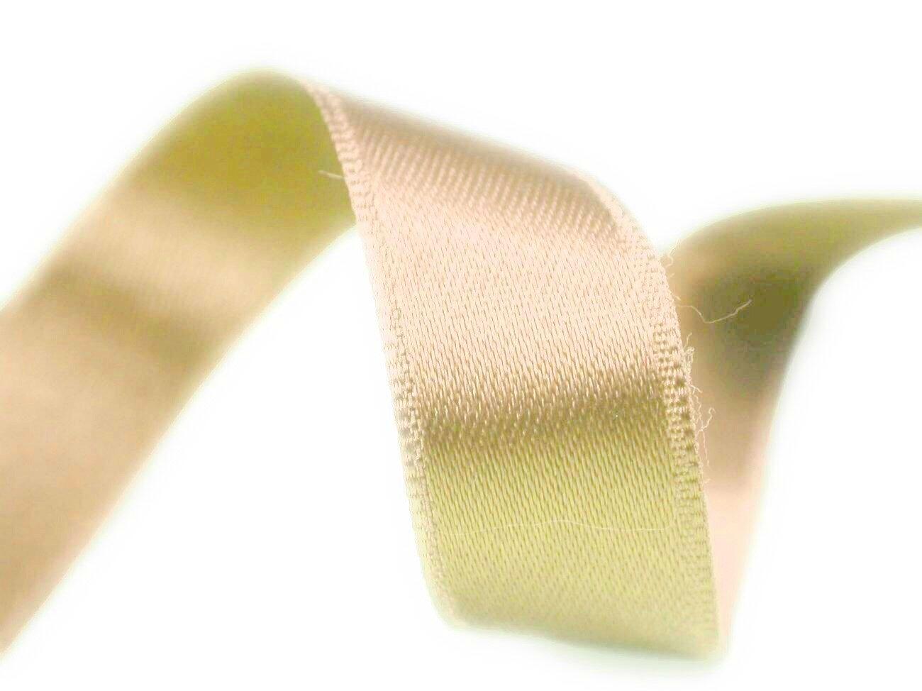 cream ribbon silk satin gift wrapping making bows