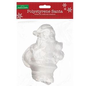styrofoam polystyrene santa